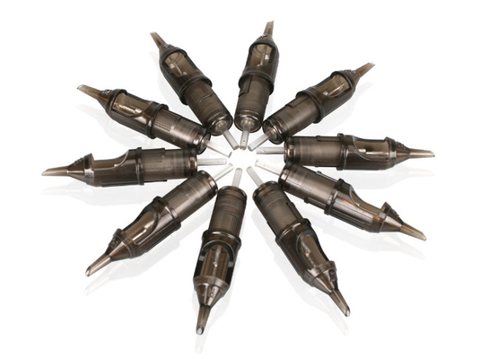 Black Fine Tattoo Needle Cartridges Permanent Fogging Eyebrow