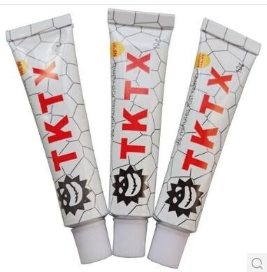 White Painless Tktx 40% Semi - Permanent Tattoo Numb Cream Topical For Skin Care