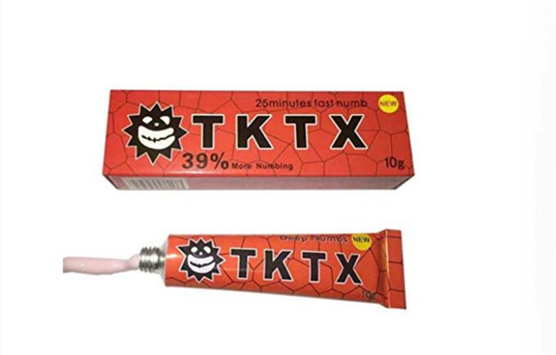 Painless Tattoo Anesthetic Cream Size 10g Lasting Long Time For Tattoo Removal